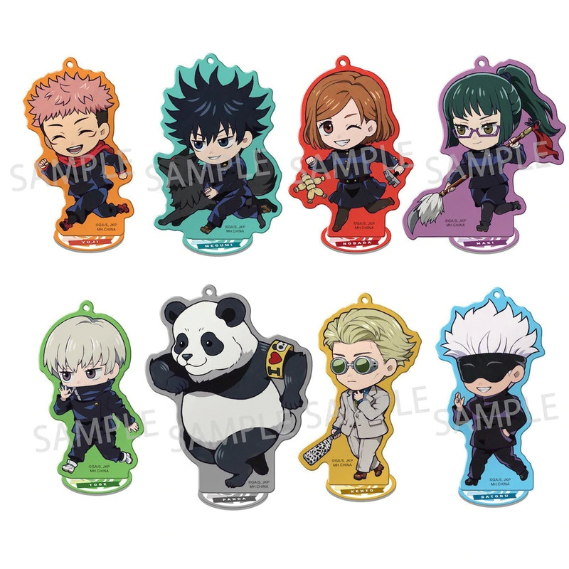 

Megahouse Tokotoko Acrylic Stand Jujutsu Kaisen Limited Figurine Set, 8 Pieces, Ages 8+, Multicolour