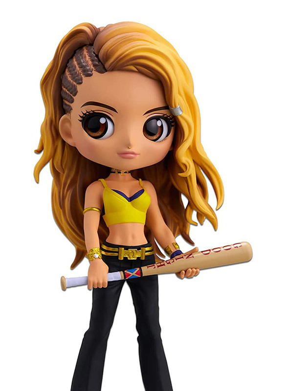 

Banpresto Birds of Prey Q Posket Black Canary Version-B Figurine, Ages 4+, Multicolour