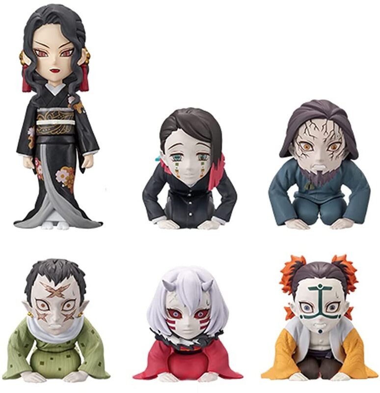 

Banpresto Demon Slayer Kimetsu No Yaiba You're in the Presence of Muzan Sama World Collectable Figure Set, 6 Piece, Ages 4+, Multicolour