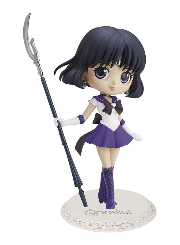 

Banpresto Sailor Moon Eternal Qposketsailor Saturn Ver.A Figurine, Ages 3+, Multicolour