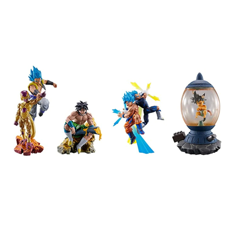 

Megahouse Dragon Ball Dracap Re Birth (Super Power Awakening Ver.) Dragon Ball Figurine, 4 Pieces, Ages 15+, Multicolour
