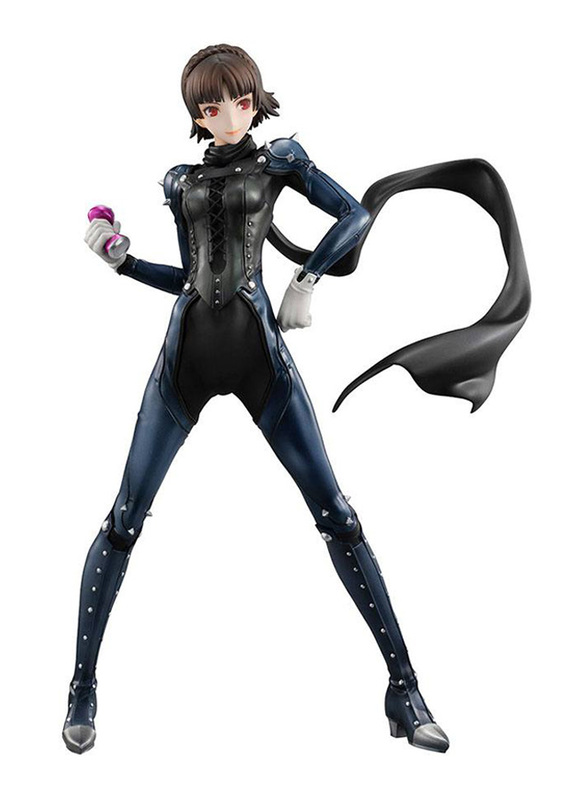 

Megahouse Lucrea Persona 5 Royal Makoto Niijima Figurine, Ages 15+, Black/Blue