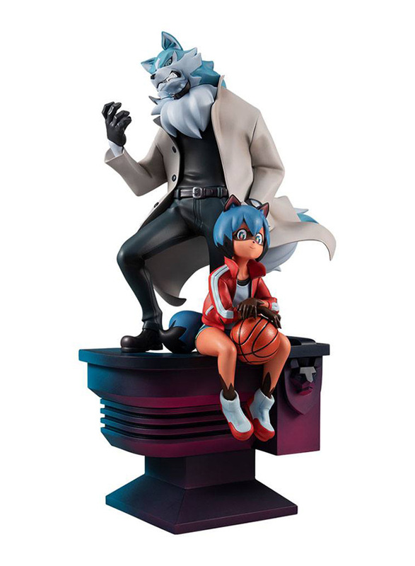 

Megahouse Brand New Animal Michiru Kagemori & Shirou Ogami Figurine, Ages 15+, Multicolour