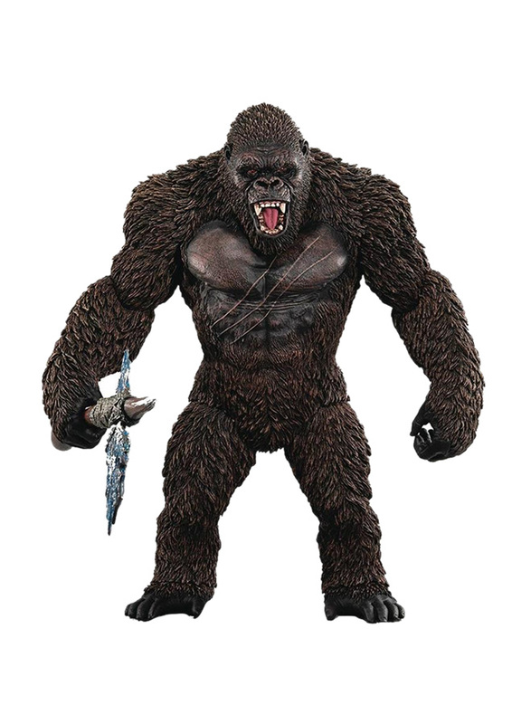 

Megahouse Godzilla Vs Kong 2021 Ua Monsters Kong Figurine, Ages 3+, Black