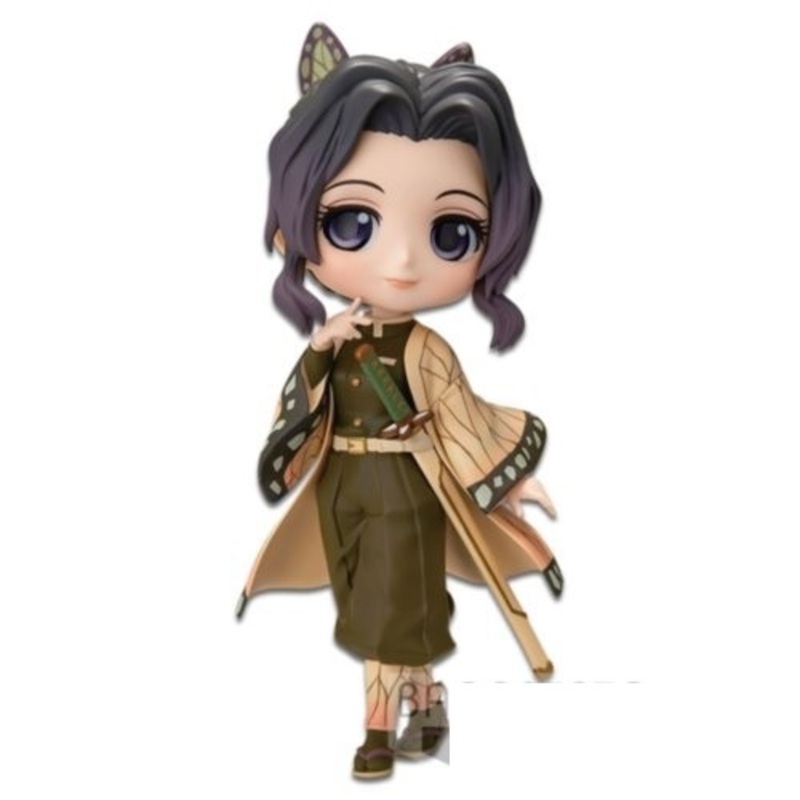 

Banpresto Demon Slayer Kimetsu No Yaiba Q Posket-Shinobu Kocho Version-B Figurine, Ages 15+, Multicolour