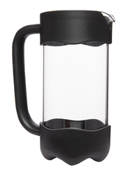 Biggcoffee 350ml French Press Coffee Maker, FY92, Black/Clear
