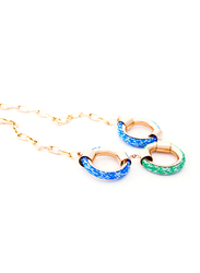 Biggdesign Bronze AnemosS Marin Design Pendant Necklace for Women, Multicolor