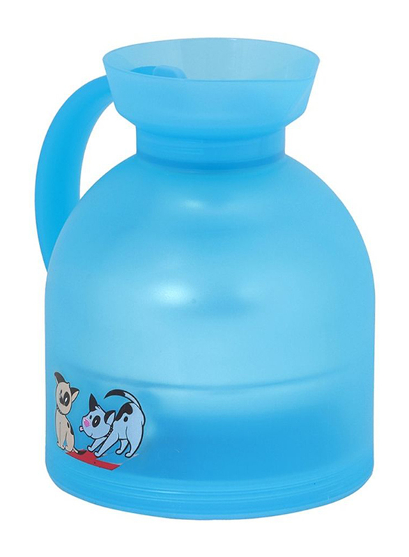Biggdesign 1000ml Dogs Design Thermos Jug, Blue