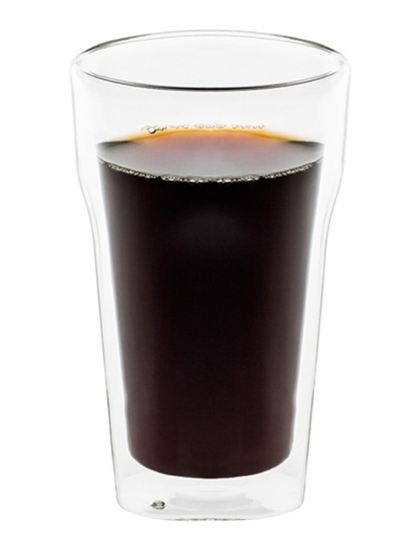 

BiggCoffee 350ml Double Wall Cup, Transparent