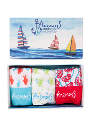 Anemoss Socks for Women, 3 Pairs, Multicolour