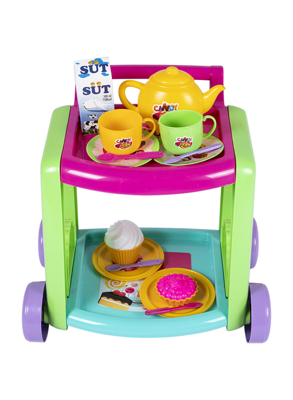 

Dede Candy & Ken Tea Service Trolley Set, 14 Pieces, Ages 3+