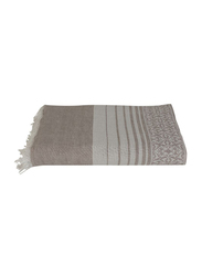Ecocotton Lina Peshtamal Double Bed Cover, 200x300 cm, Beige