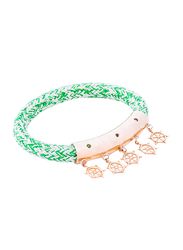 BiggDesign AnemosS Anchor Detailed Mixed Bangle Bracelet for Women, Multicolour