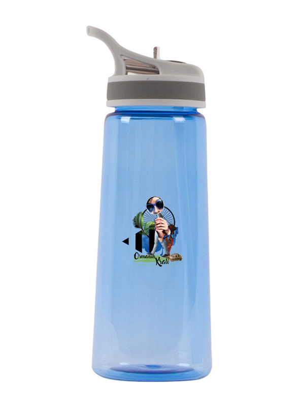 Biggdesign 700ml Nature Plastic Water Bottle, Blue