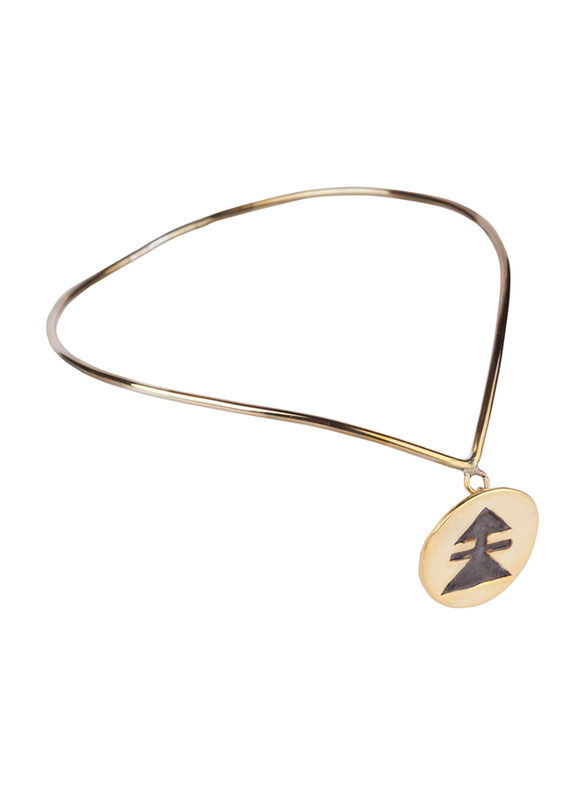 BiggDesign Five Sisters Zehra Mixed Bangle Bracelet for Women, Gold