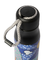 Any Morning 600 ml Thermos Stainless Steel Mug, BA21547, Black/Blue