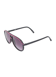Xoomvision Full-Rim Aviator Black Sunglasses for Women, Brown, 023165