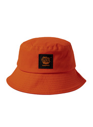 BiggDesign Moods Up Happy Bucket Hat for Women, One Size, Red