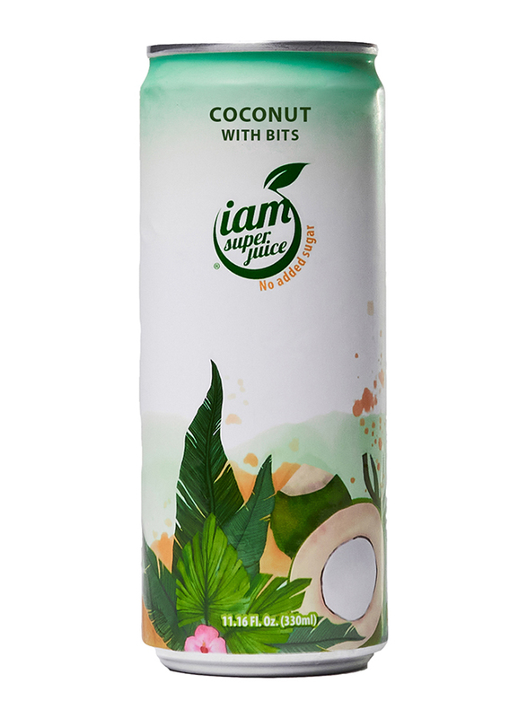 I Am Superjuice Coconut with Bits Drink, 330ml
