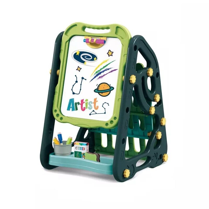 

Toy Land Multifunctional Double Sided Educational Magnetic Painting Drawing Board