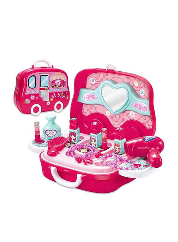 

Xiong Cheng Princess Suitcase Make Up Play Toy Set with Accessories, Ages 3+, Multicolour