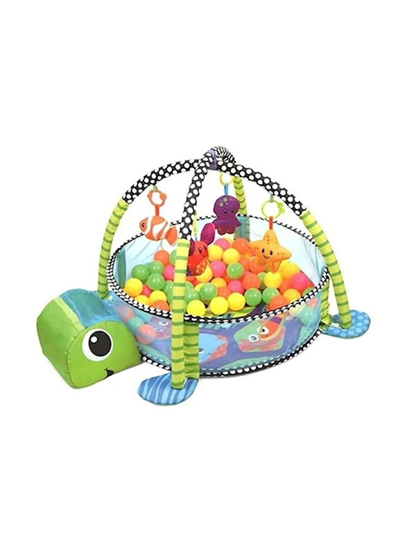 

Generic Baby Grow with Me Activity Gym with Cotton Cute Turtle and Sea Pals, Multicolour