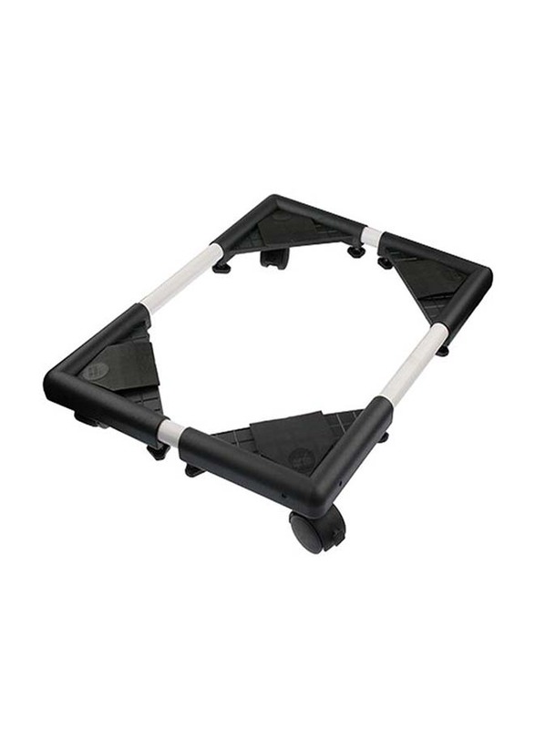 

Adjustable Stand For Refrigerator and Washing Machine, Medium, Black/White