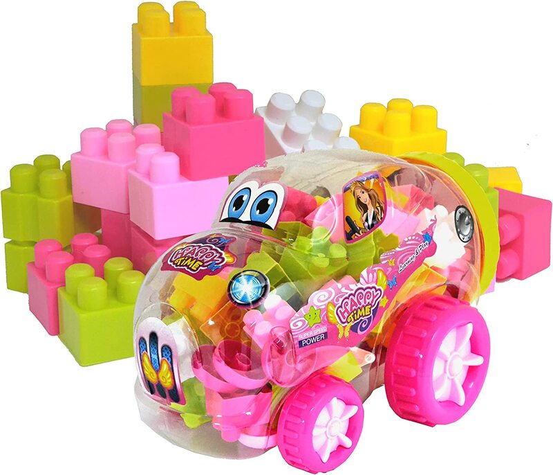 

Toy Land Educational Car Building Block Set, Ages 3+