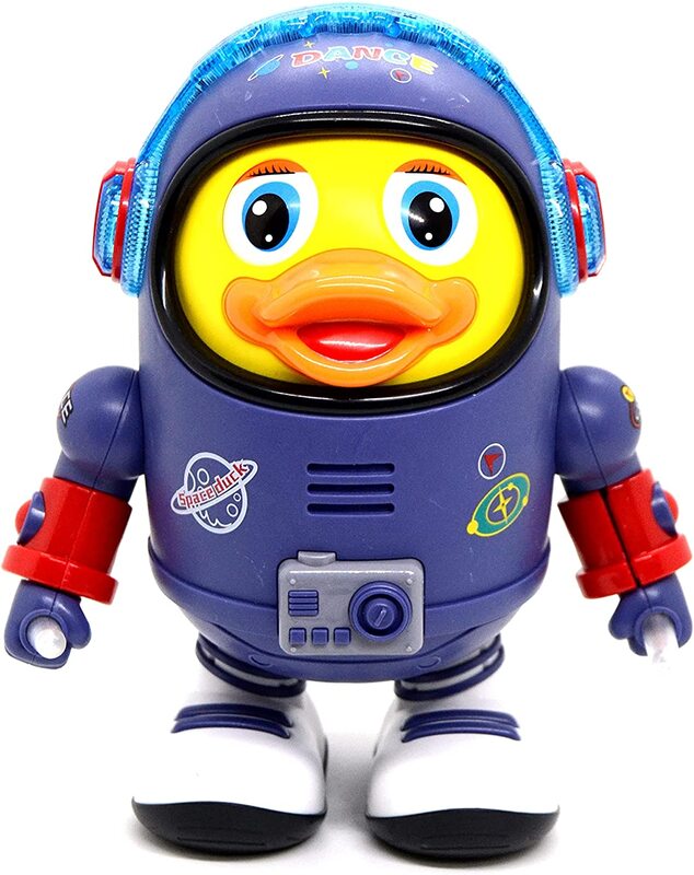 

Toy Land Beautiful Electric Dancing Space Dance Duck Toy with Light and Sound, Ages 3+