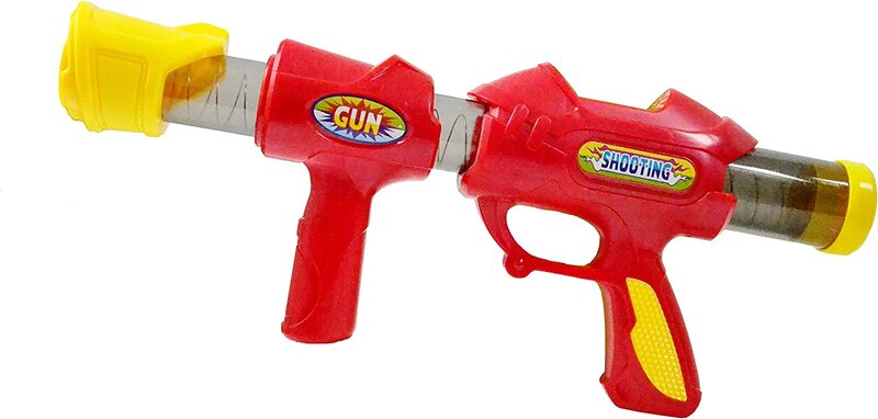 

Toy Land 2-in-1 Stack Cups Air Powered Gun Toy, Ages 8+, Red