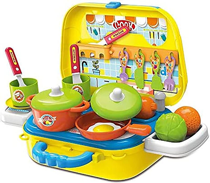 

Toy Land 2-in-1 Little Chef Kitchen Set, Ages 3+