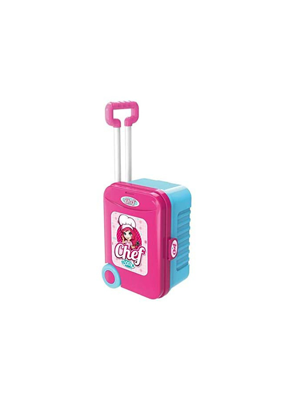 

Xiong Cheng 3-In-1 Portable Travel Case Kitchen Playset, Ages 3+
