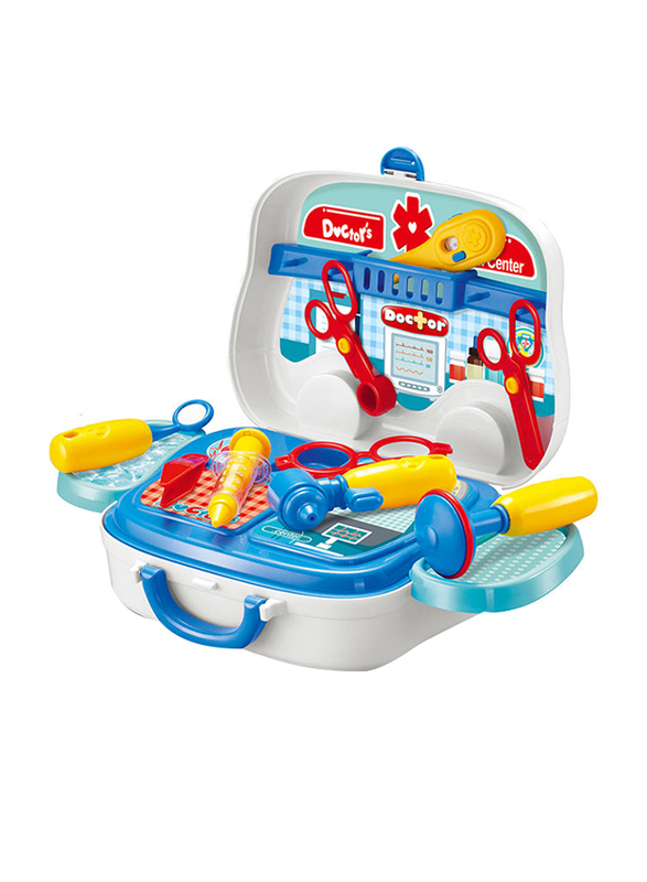 

Xiong Cheng Portable Lightweight Compact Pretend Doctor Case Play Set, Ages 3+