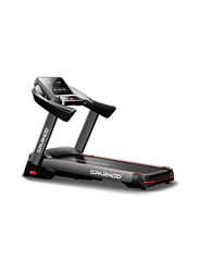 Sparnod Fitness STC-5200 Automatic Motorized Walking & Running Semi-Commercial Treadmill with Auto Incline, Black