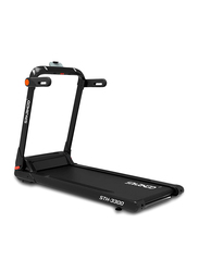 Sparnod Fitness 5.5 HP Peak Automatic Foldable Motorized Running Indoor Treadmill, STH-3300, Black