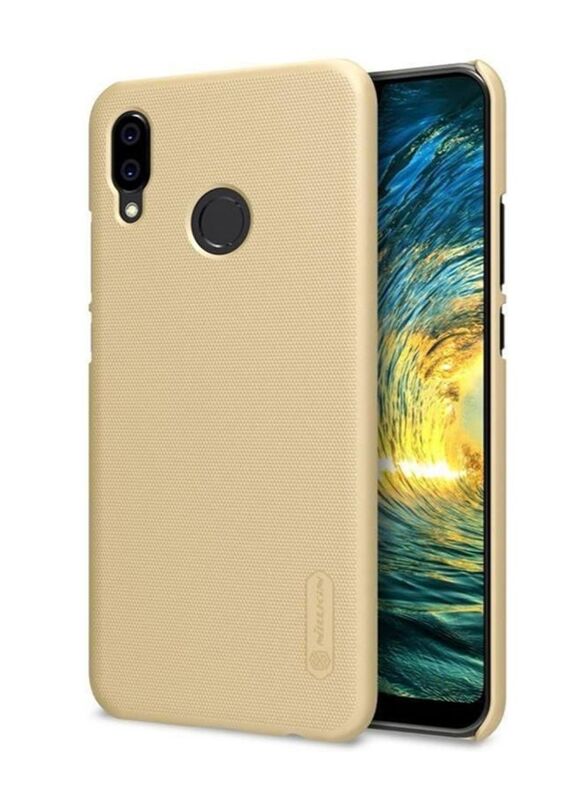 

Nillkin Huawei Nova 3E Super Frosted Shield Hard Case Cover with Screen Protector, Gold