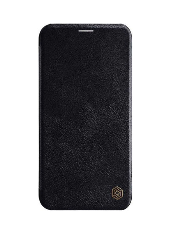 

Nillkin Apple iPhone 11 Pro Qin Flip Leather Mobile Phone Case Cover, Black