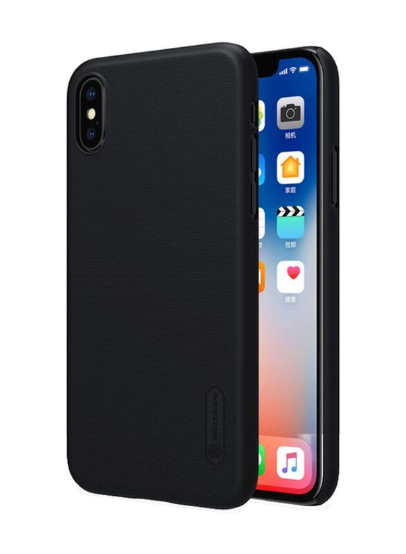 

Nillkin Apple iPhone XS Max Frosted Hard Shield Phone Shell Mobile Phone Case Cover, Black
