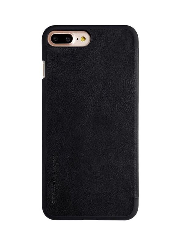 

Nillkin Qin Apple iPhone 7 Plus Leather Flip Mobile Phone Case Cover, Black