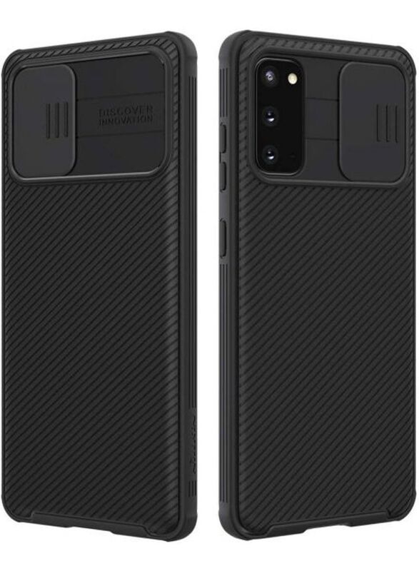 

Nillkin Samsung Galaxy S20 Rubber Back Mobile Phone Case Cover, Black