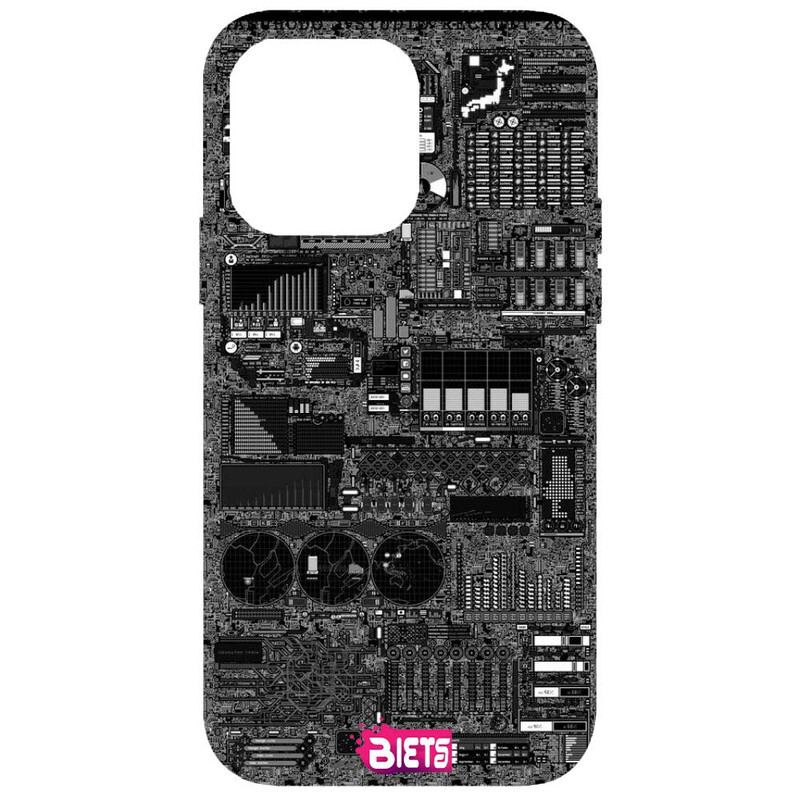 

BIETS Protective Printed Back Case Cover For Iphone 14 Pro