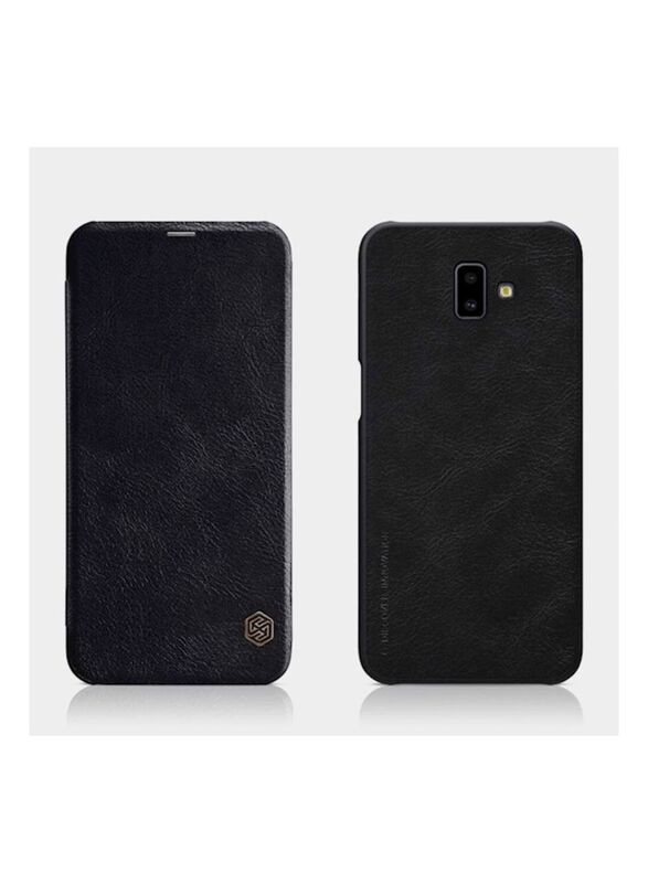 

Nillkin Samsung Galaxy J6 Plus/Prime Protective Flip Case Cover, Black