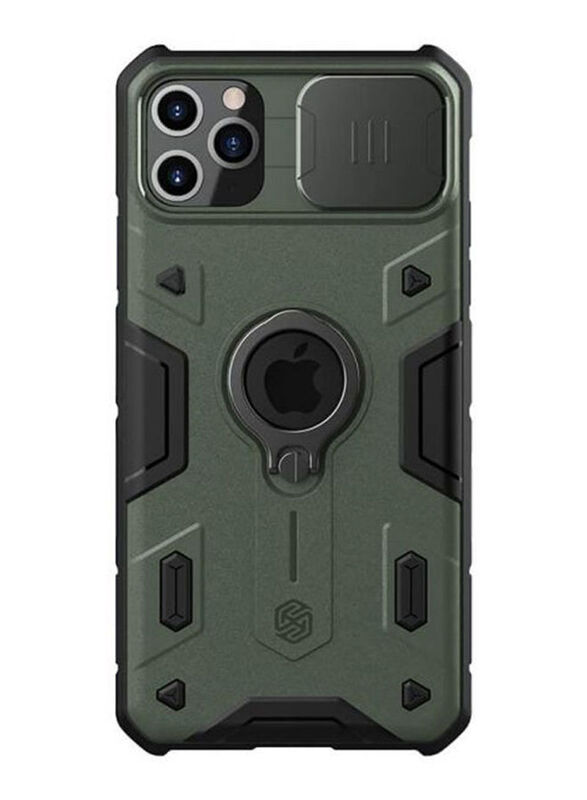 

Nillkin Apple iPhone 11 Pro Max CamShield Armor Mobile Phone Case Cover with Slide Camera Cover, Dark Green