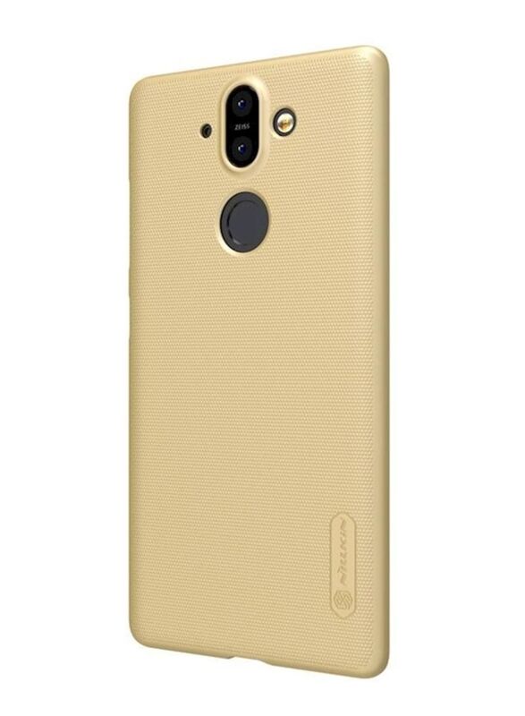 

Nillkin Nokia 8 Protective Mobile Phone Case Cover with Screen Guard, Gold