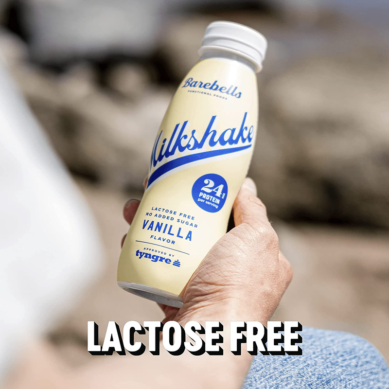 Barebells Vanilla Protein Milkshake, 8 Bottles x 330ml