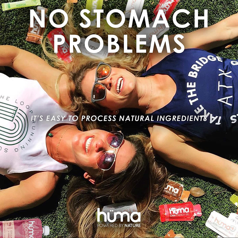 Huma Chia Energy Gel Plus, 24  x 44g, Strawberry Lemonade