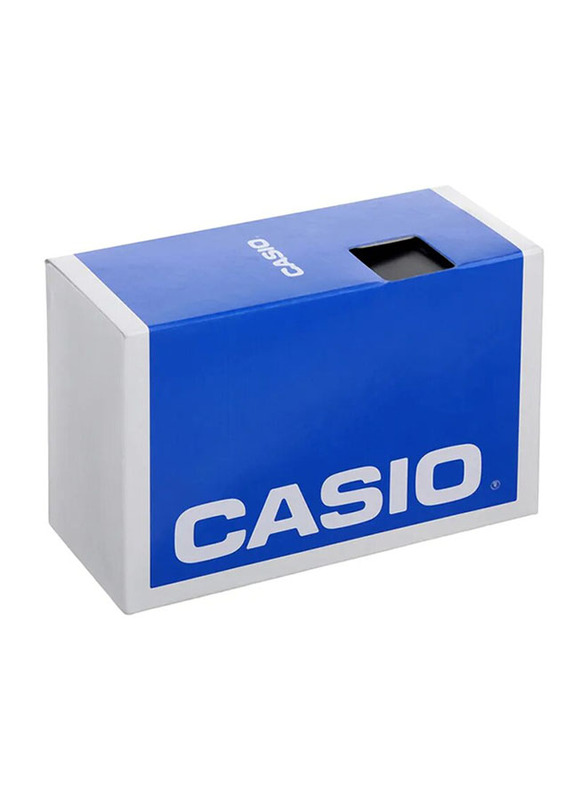 Casio Analog Watch for Men with Leather Band, Water Resistant, LTP-V005L-1BUDF, Black