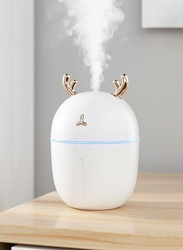 2W Antler Shape Electric Air Humidifier, 300ml, 34, White