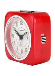 Casio Digital Table Clock, Red/White