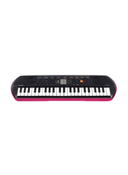 Casio SA-78AH2 Compact Clavier Rose Musical Keyboard, Black